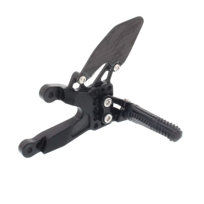 Rearset Kit with Shift Lever, BMW S1000RR, 2015-   , Black