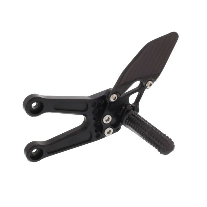 Rear Set Kit with Shift Lever, GSXR1000 17 - , Black