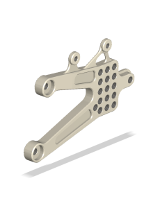 Lt. Bracket, YAM R-1 04-08, Aero Hard