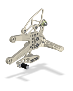 Rear Set Kit, YZF R1 04-06, Aero Hard