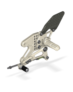 Rear Set Kit, Yam R7 2022- , Aero Hard