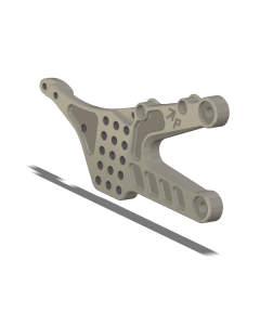 Rt. Bracket, YAM R6 06- , (V2) Aero Hard