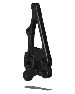 Rt., Peg Holder, Honda CBR600RR 07- , Black