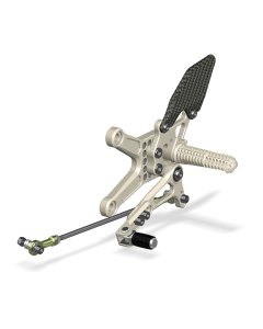 Rear Set Kit, ZX6R 05- , ZX6R-636 13- , Aero Hard