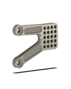 Lt. Bracket, KAW ZX10R 06-09, Aero Hard