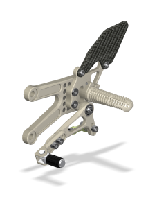 Rear Set Kit, ZX10R, 06-10, Aero Hard