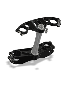 Triple Clamp Kit, GP, ZX-10 06-07, Black