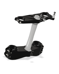 Triple Clamp Kit, ZX6R 09-  , Black