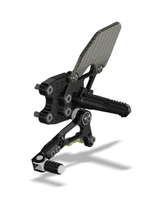 Rear Set Kit, GSXR1000 05-06, Black