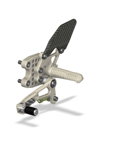 Rear Set Kit, GSXR1000 05-06, Aero Hard