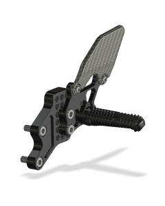 Rear Set Kit, GSXR600/750 06-10 , W/Shift Lever, Black