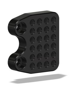 Lt., Rt. Bracket, Adj., SUZ GSXR600-750, 11- , Black