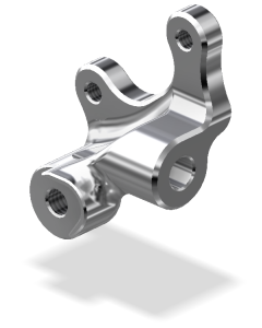 Sub-Brkt. Rt. Ducati V4, 2018- , Clear