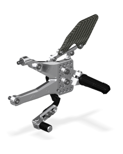 Rear Set Kit, Ducati V4, 2018 -, Clear