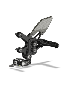 Rear Set Kit, Aprilia RSV4 17- , Tuono 17- , Black