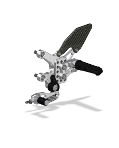 Rear Set Kit, Aprilia RSV4 17- , Tuono 17- , Clear