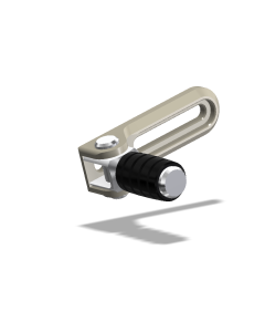 Shift Lever Slider Assembly w/Pedal, Peg Bracket Mounting, Aero Hard