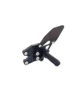 Rear Set Kit with Shift Lever, GSXR1000 09-16, Black