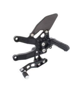 Rear Set Kit, Triumph 675 06- , Black