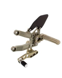 Rear Set Kit, Triumph 675 06- , Aero Hard