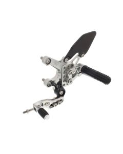 Rear Set Kit, Aprilia RSV4 10-16, Tuono 13-16, Clear