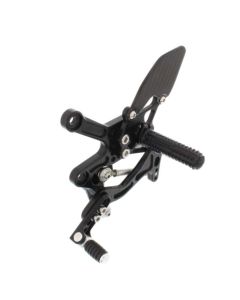 Rear Set Kit, ZX10R, 16- , Black