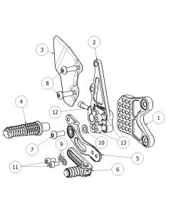 Click on a number to locate your part on the item list