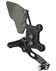 Rear Set Kit, YZF R9, Black