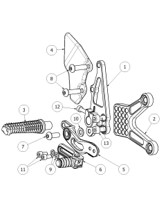 Click on a number to locate your part on the item list