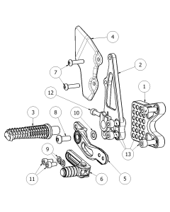 Click on a number to locate your part on the item list