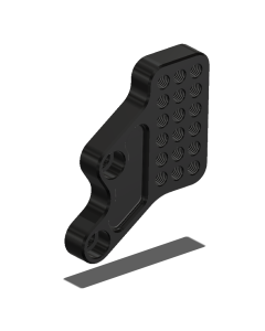Lt. Bracket, Adj., SUZ GSXR6/7, 06-10 Black