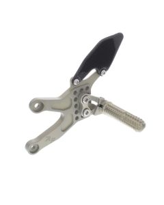 Rear Set Kit, YZF R1 09-14, w/Shift Lever, Aero Hard