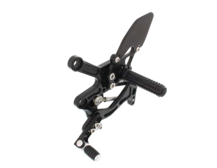 Rear Set Kit, ZX10R, 16- , Black